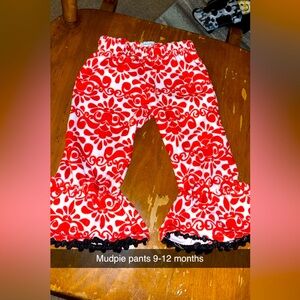 Mudpie ruffle pants